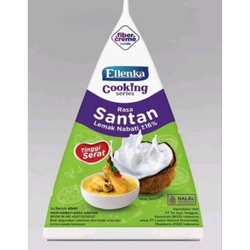 

Ellenka Fiber Creme Santan Cair Lemak Nabati 16% Tinggi Serat