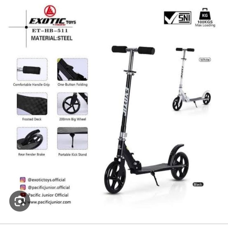 Rem Belakang / SCOOTER Anak / SKUTER ANAK / OTOPED OTOPET KARAKTER