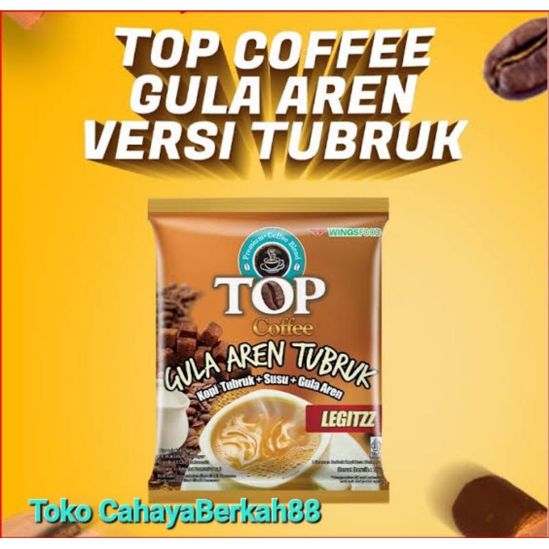 

Top Coffe/kopi Gula Aren Tubruk 27gr Beli 2 Gratis 1 ecer dan grosir