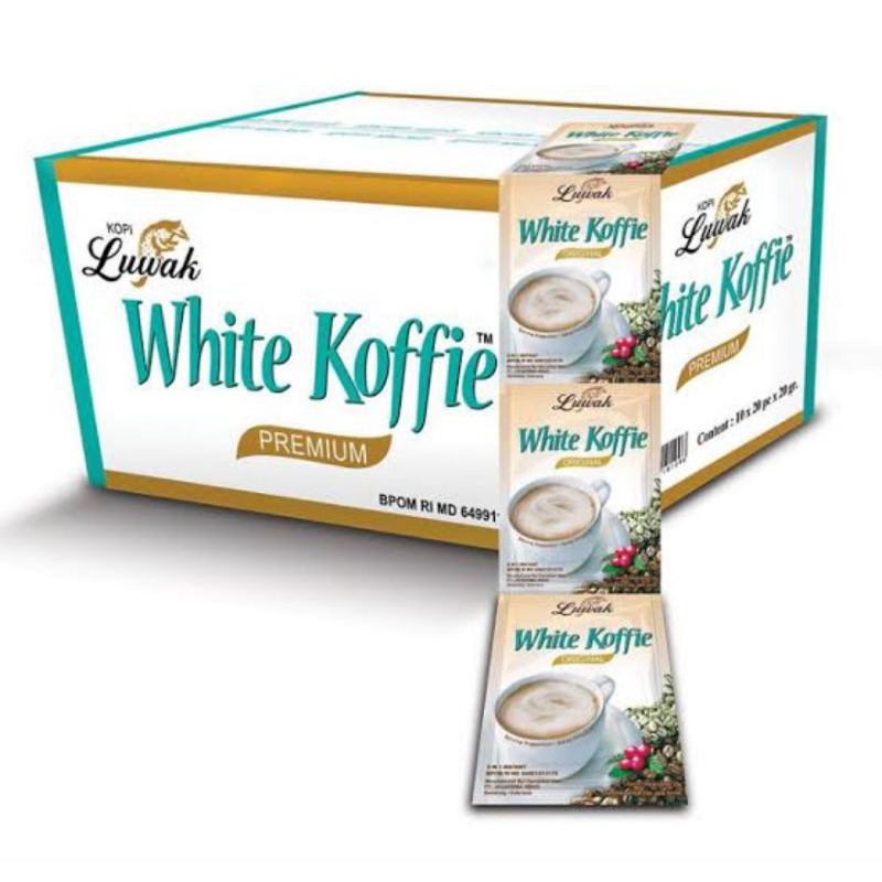 

Kopi Luwak White Coffee 1 Dus