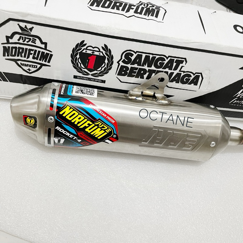 Knalpot Norifumi Rocket 4 Original WR155 Standar