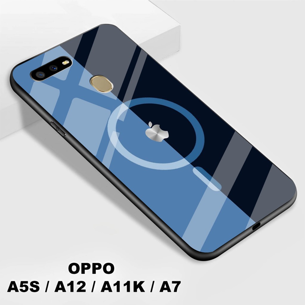 Softcase Kaca Kilau Oppo A5S / A12 / A7 / A11K - Softcase Kaca   Oppo A5S / A12 / A7 / A11K - Softca