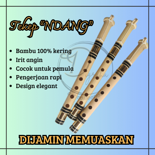 Suling Bali menengah Bambu Gamelan Gong Kebyar Baleganjur Angklung rindik Semarpegulingan Jegog Teke