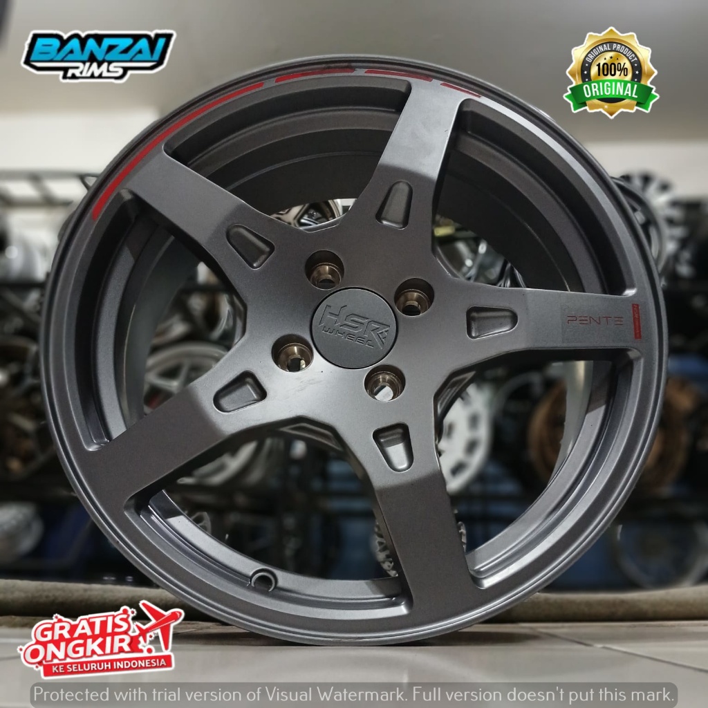 Velg Pelg Mobil Untuk Mobilio Agya Sigra Ring 16 HSR Pente - Toko Velg HSR Jakarta Timur