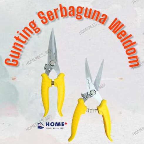 

Gunting Serbaguna Weldom / Gunting Stainless Super 8
