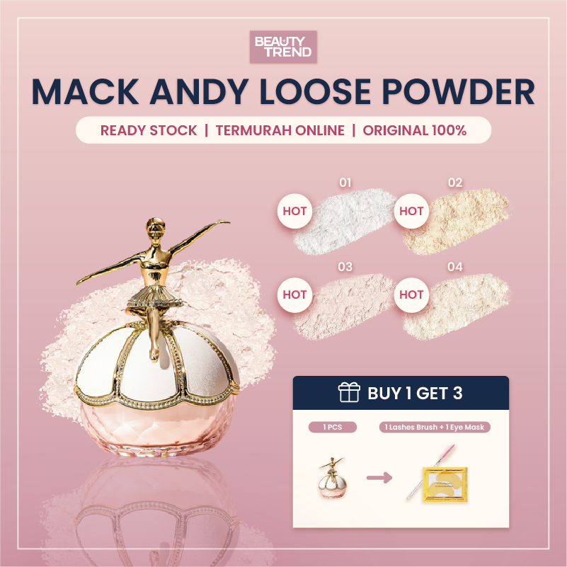 [READY ORI] Mack Andy Loose Powder Mack Andy Ballet Loose Powder Mack Andy Powder Douyin Powder