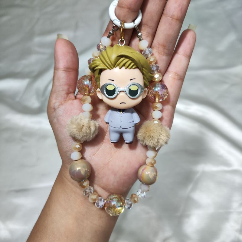 Jujutsu Kaisen PhoneStrap BagCharm Keychain Ganci Figure Gojo Nanami Toge