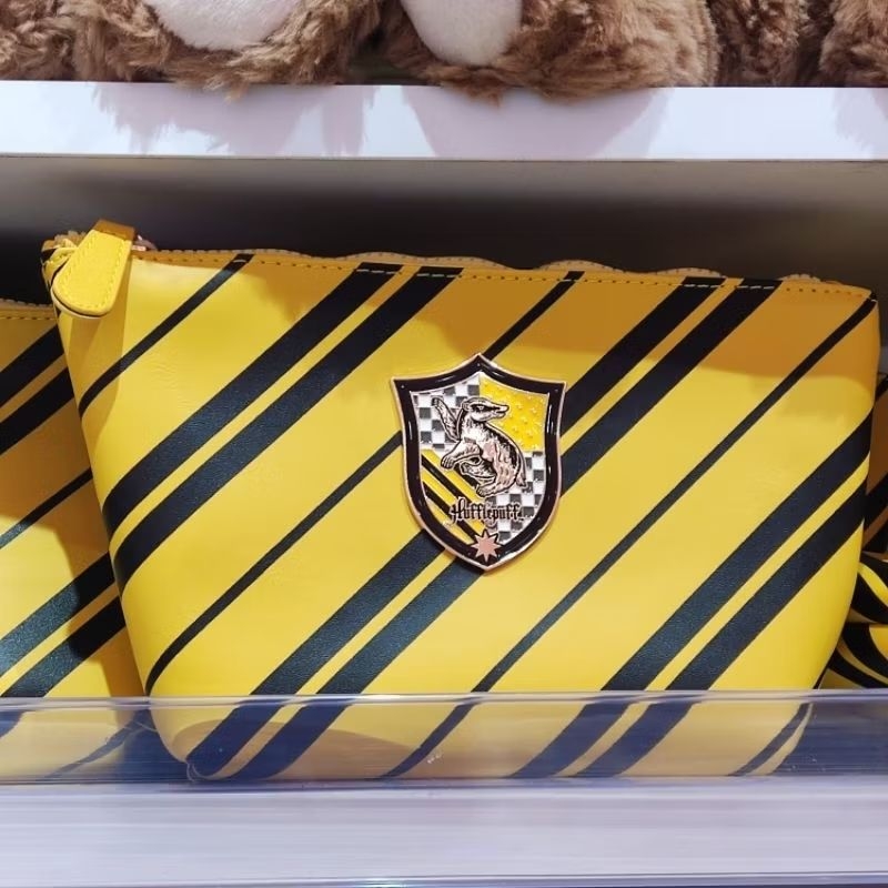 Tas Pouch Make up Hufflepuff Miniso x Harry Potter