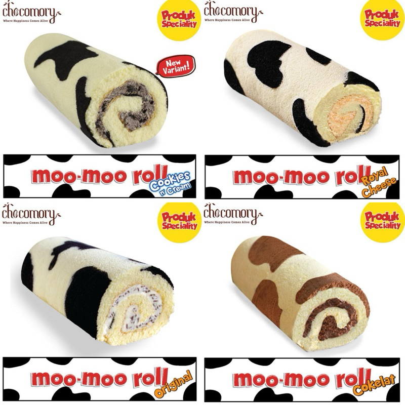 Tiramisusu Chocomory Moo Moo Roll Cake Oleh-oleh Bandung