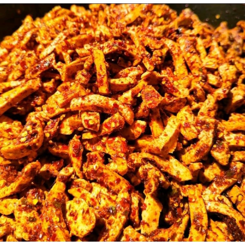 

Basreng pedas daun jeruk