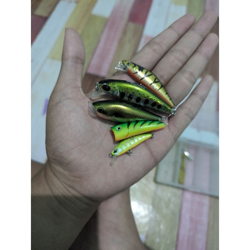 lure bekas rapala, relix, duo
