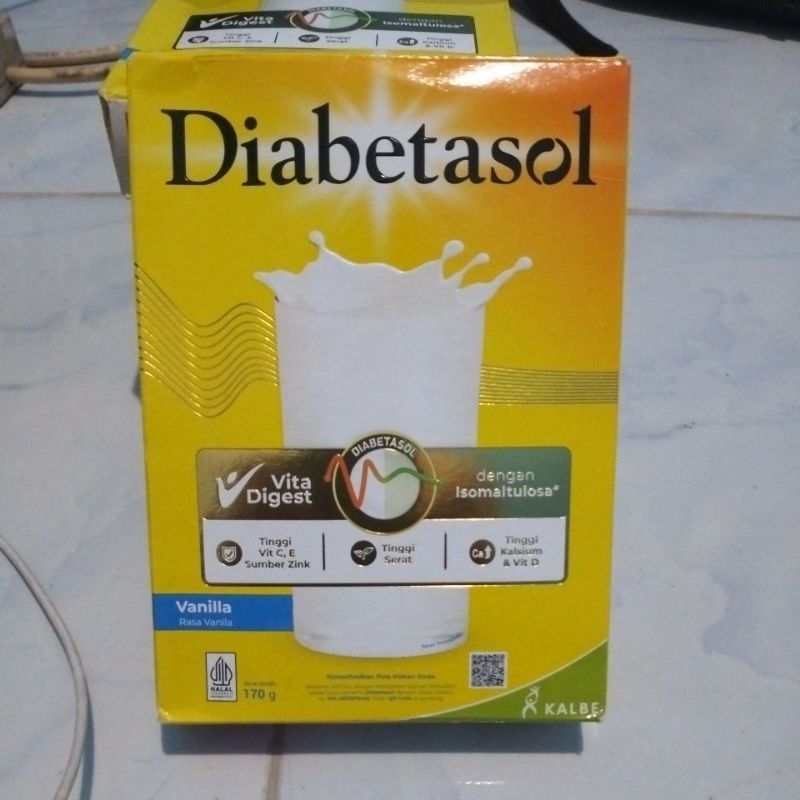 

Diabetasol coklat 170 gr