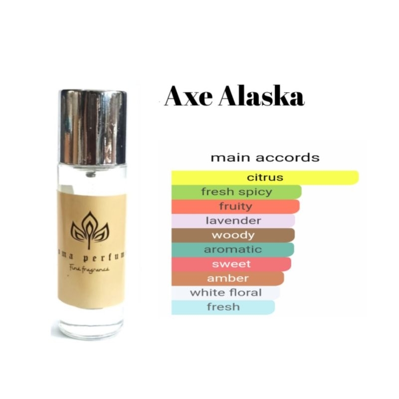 (BAYAR DITEMPAT / COD)AXE ALASKA PARFUM REFILL PRIA WANITA TERLARIS AWET TAHAN LAMA EAU DE PARFUM