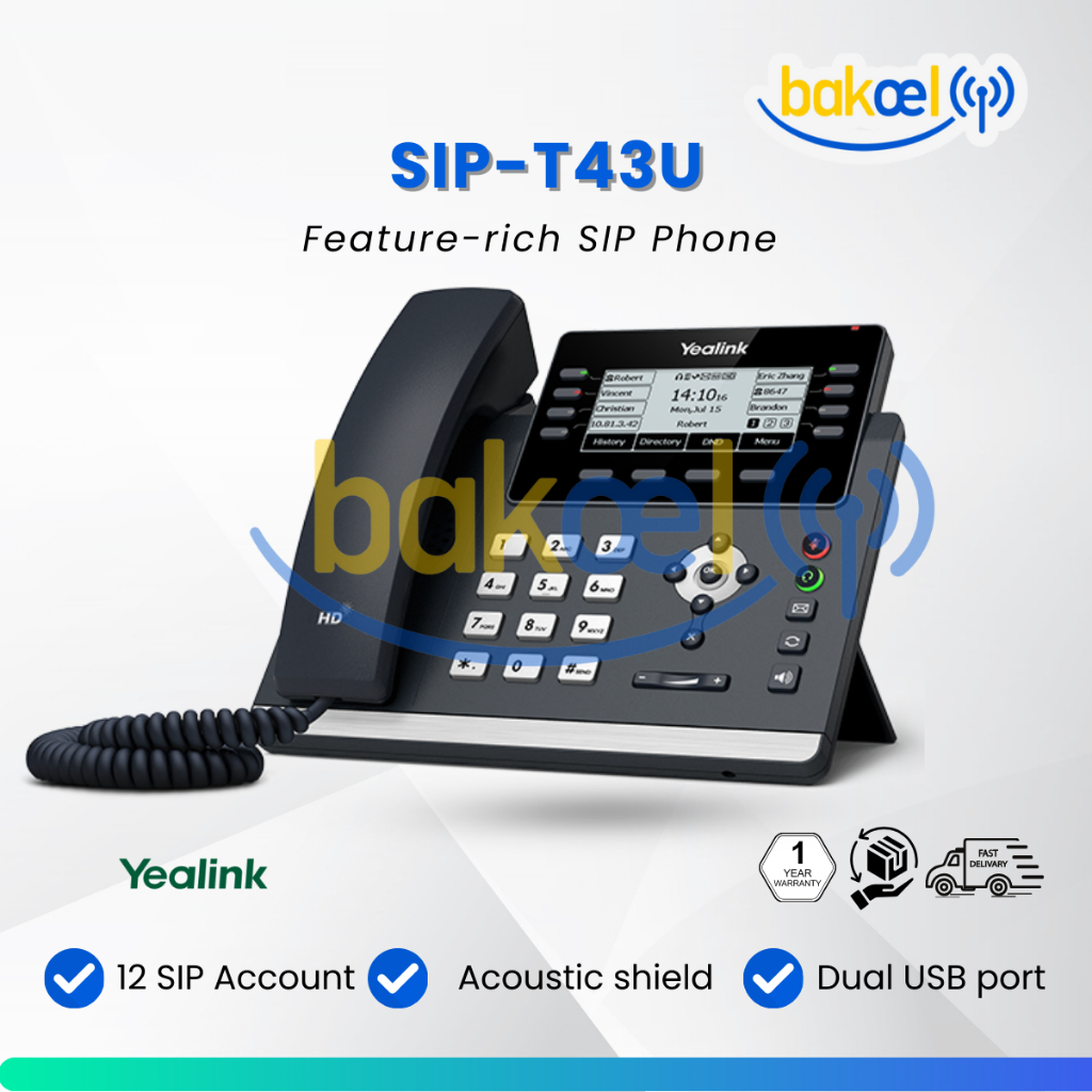 Yealink IP Phone SIP-T43U