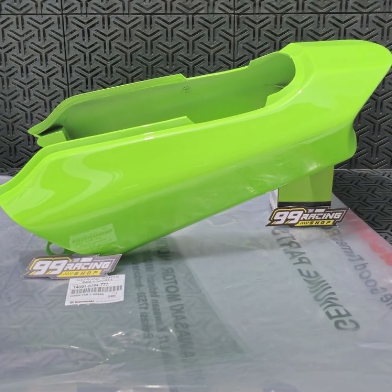 Body Belakang Ninja R SS Hijau Solid Original Kawasaki