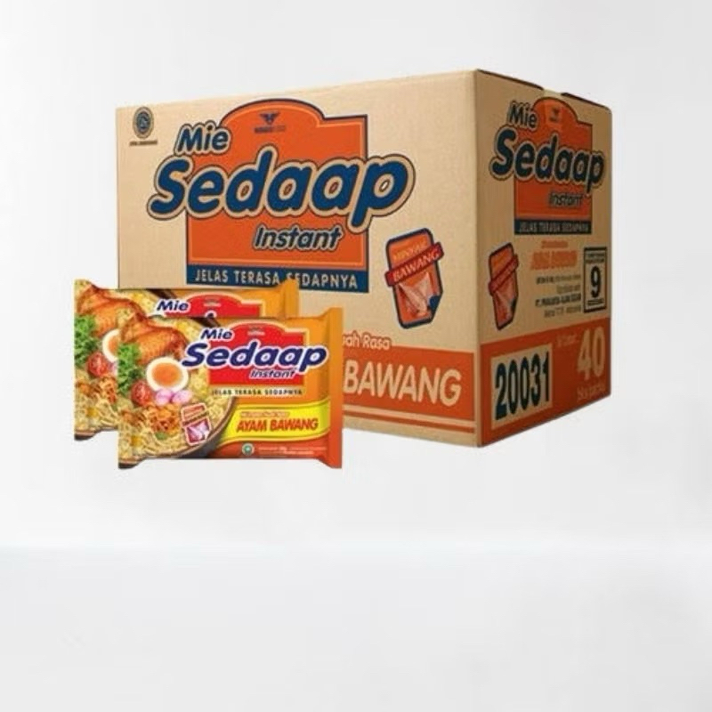 

40pcs mie sedaap rasa ayam bawang 75g | mie instan