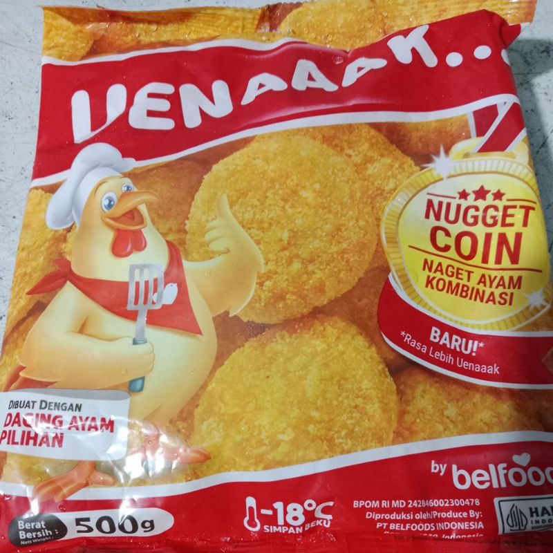 

nuget uenak 500 gt nuget belfood coin