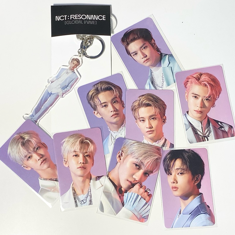 [OFFICIAL] NCT 2020 DREAM 127 RESONANCE BEYOND LIVE AR SCRAPBOOK DECO STICKER ACRYLIC KEYRING FULLSE