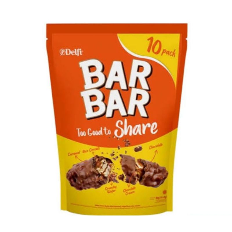 

Delfi Bar Bar Share Chocolate Isi 10 Pcs