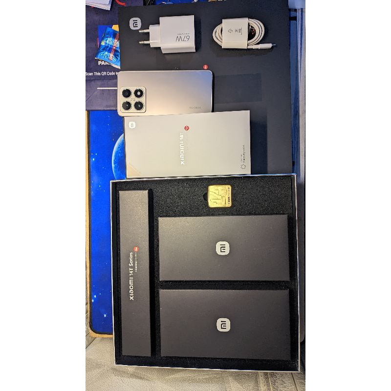 [Like New] Xiaomi 14T 12/512 + Giftbox Fullset Murah