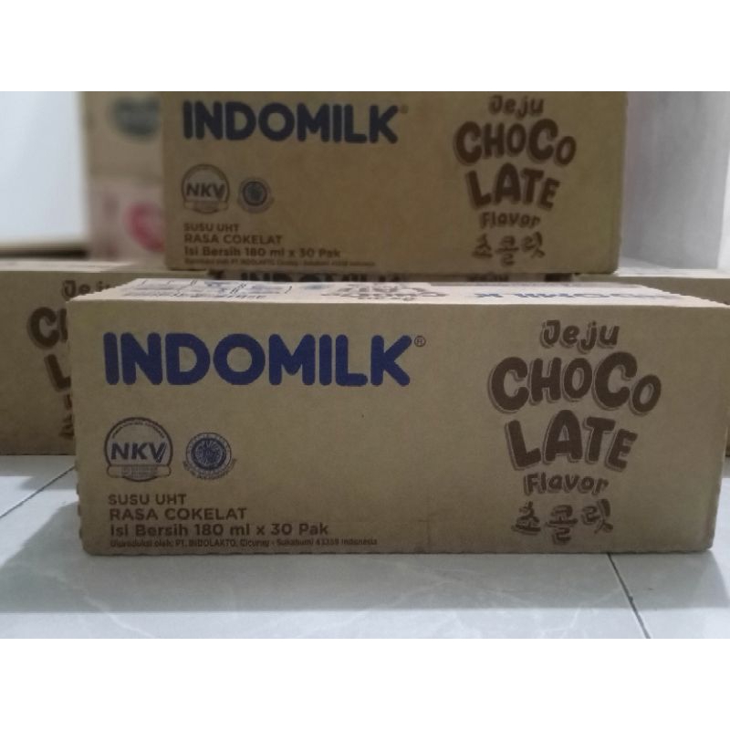 

Indomilk Susu UHT Rasa Cokelat Isi Bersih 180 ml x 30 Pak (exp 28 feb 2025)