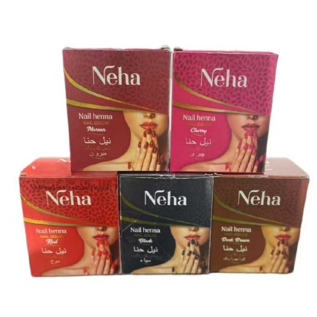 Henna Pacar Kuku Halal Nail Tube Henna BPOM Sah untuk Sholat Kuteks Halal Muslimah Pacar Kuku
