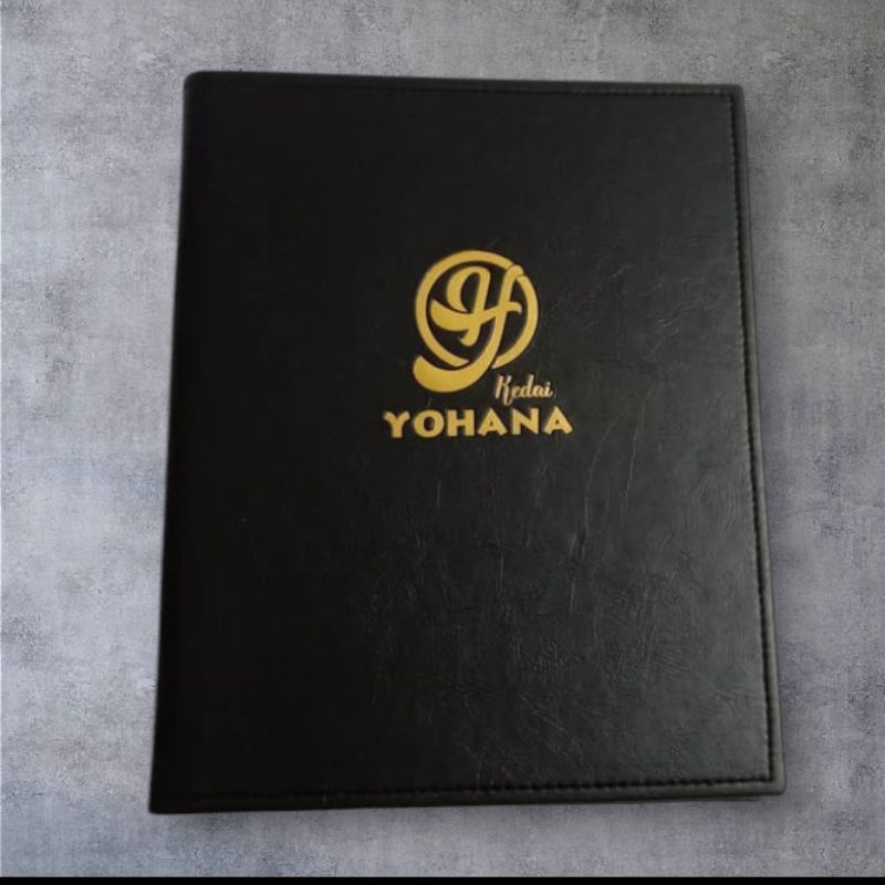 

Cover buku menu cafe ukuran A5