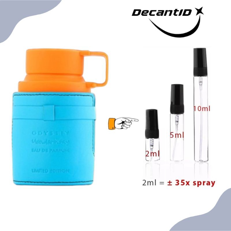 Decant parfume armaf odyssey mandarin sky EDP