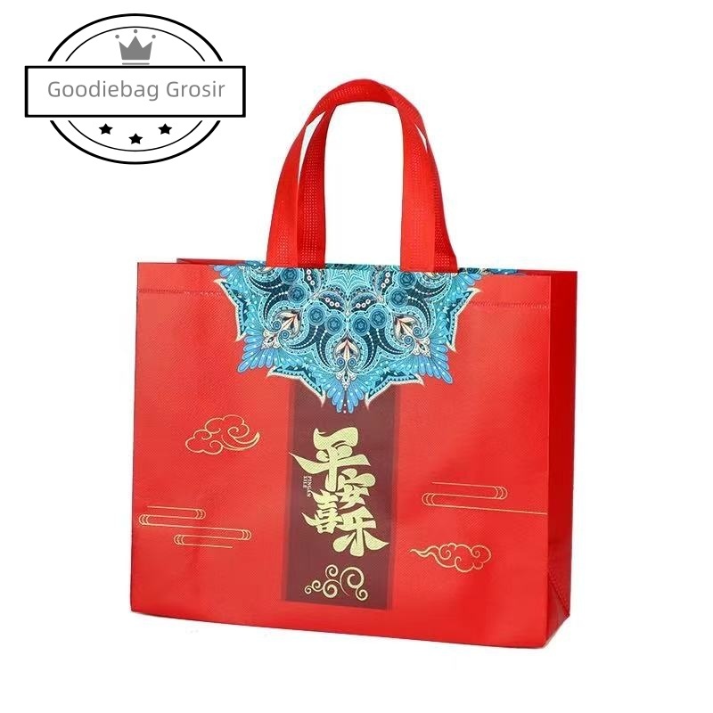 

Goodie bag-Tas Jinjing - Tas Belanja - Tas Spunbond - Tas Souvenir - Tas Jinjing Wanita - Tas Lipat - Tas Kado - Kantong Belanja A33