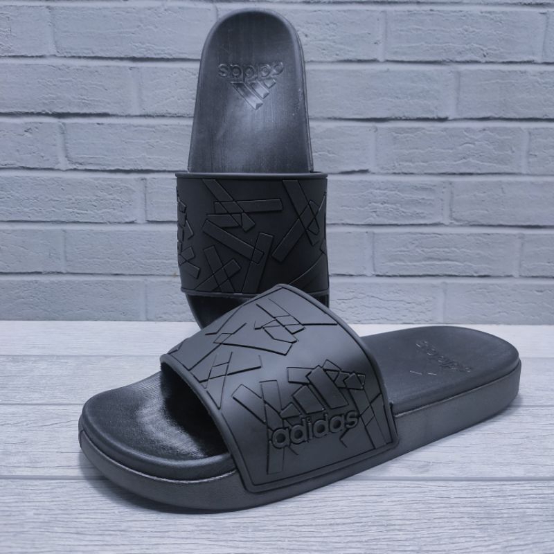 Sandal Selop Pria Adidas Ardilette Black 100% Grade Original Size 38-44