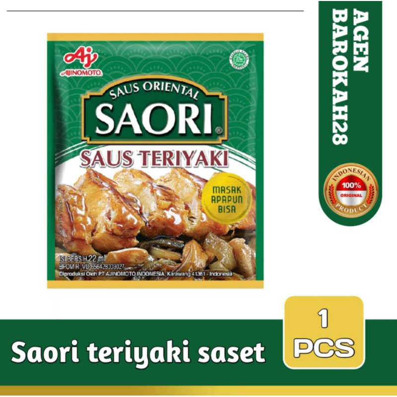

SAORI Saus Triyaki Instan Bubuk Manis - Nikmati Kelezatan Rasa Saus Instan