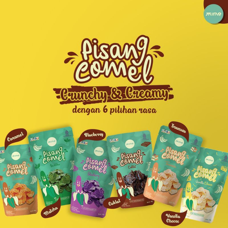 

Keripik pisang comel / keripik pisang lumer / keripik pisang meler