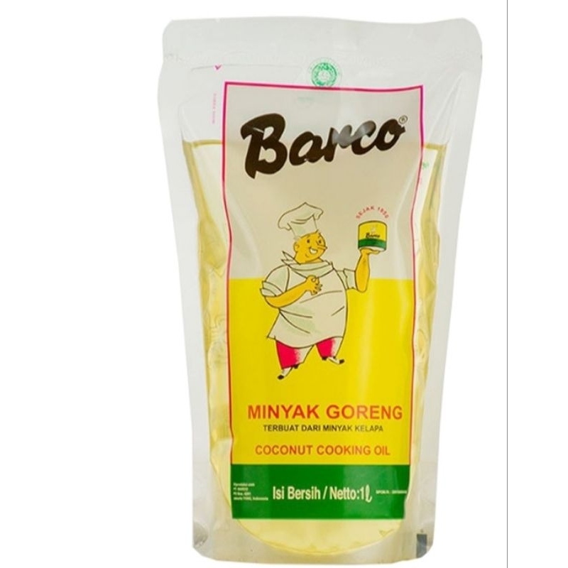 

Barco Minyak Goreng Kelapa Pouch 1l