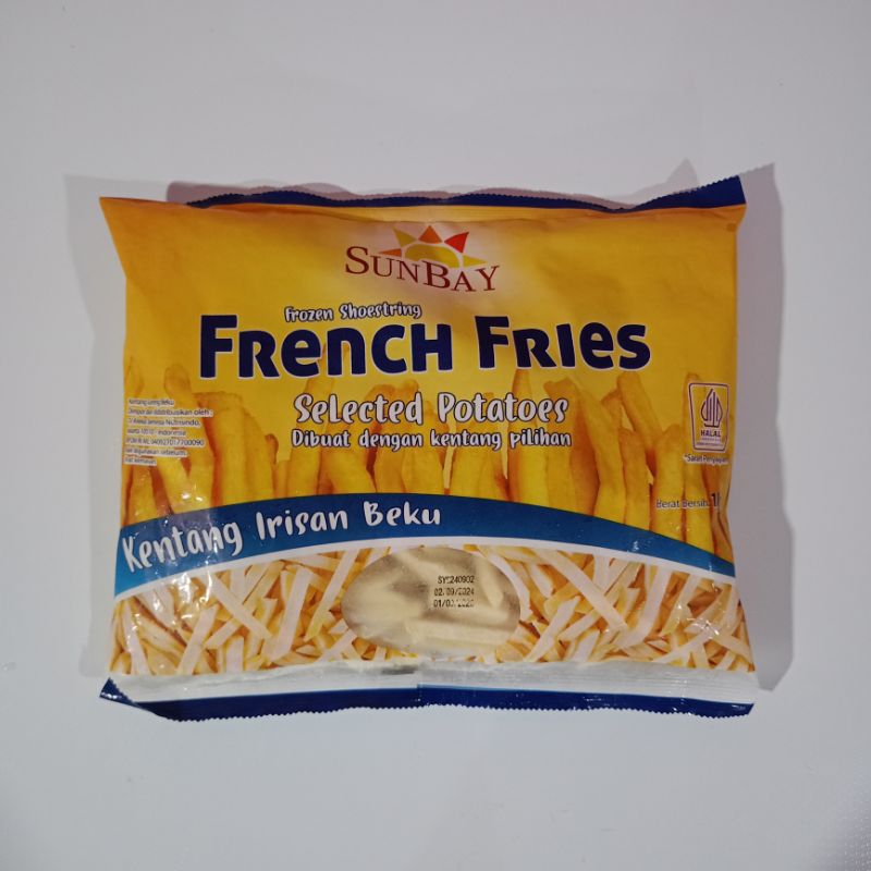 

Kentang Goreng SunBay 1kg / French Fries SunBay 1kg