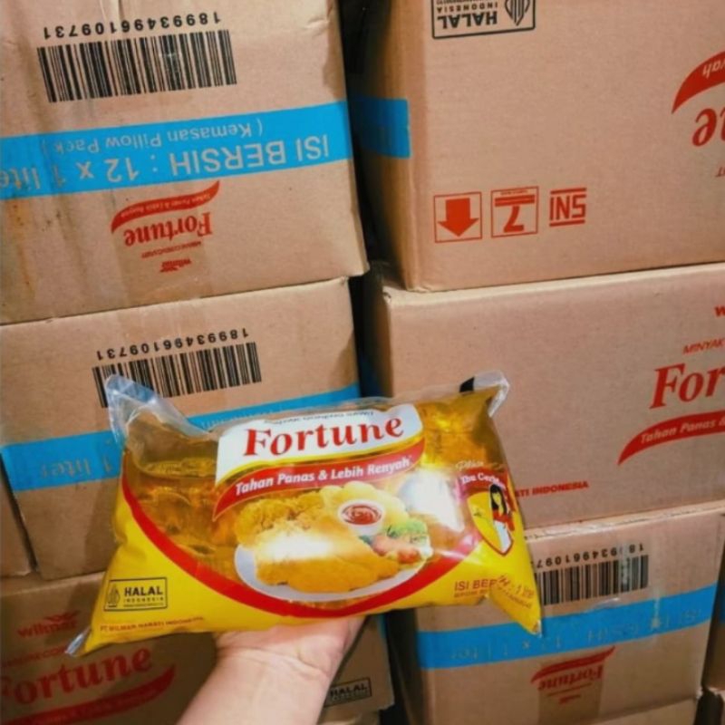 

1KARTON (12PCS) MINYAK GORENG FORTUNE BANTAL