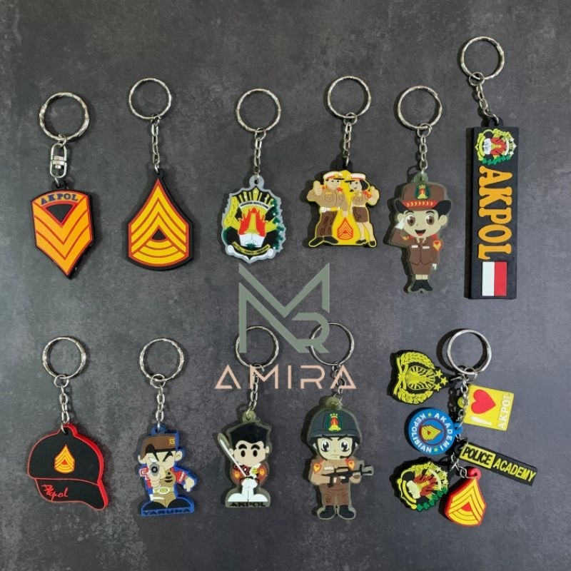 Gantungan Kunci Taruna, Akpol, Kopassus, Akmil, AAU, AAL