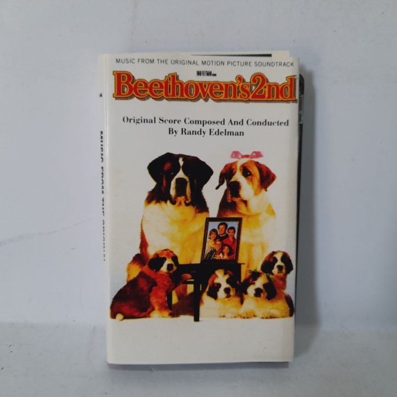 Kaset Ost Beethoven's 2nd By Randy Edelman