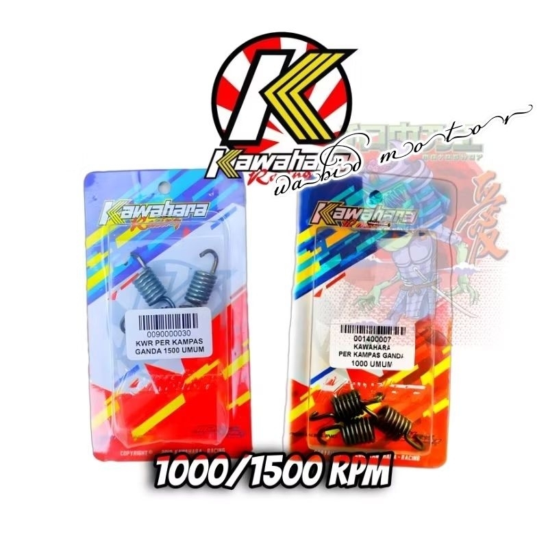 per kampas ganda per sentri kawahara 1000 rpm,1500 rpm