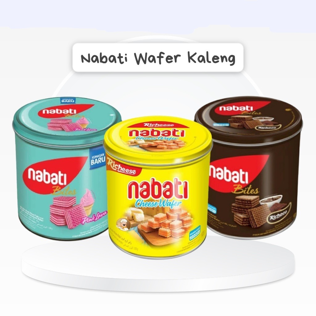 

NABATI Wafer Kaleng Coklat/Keju 240gr