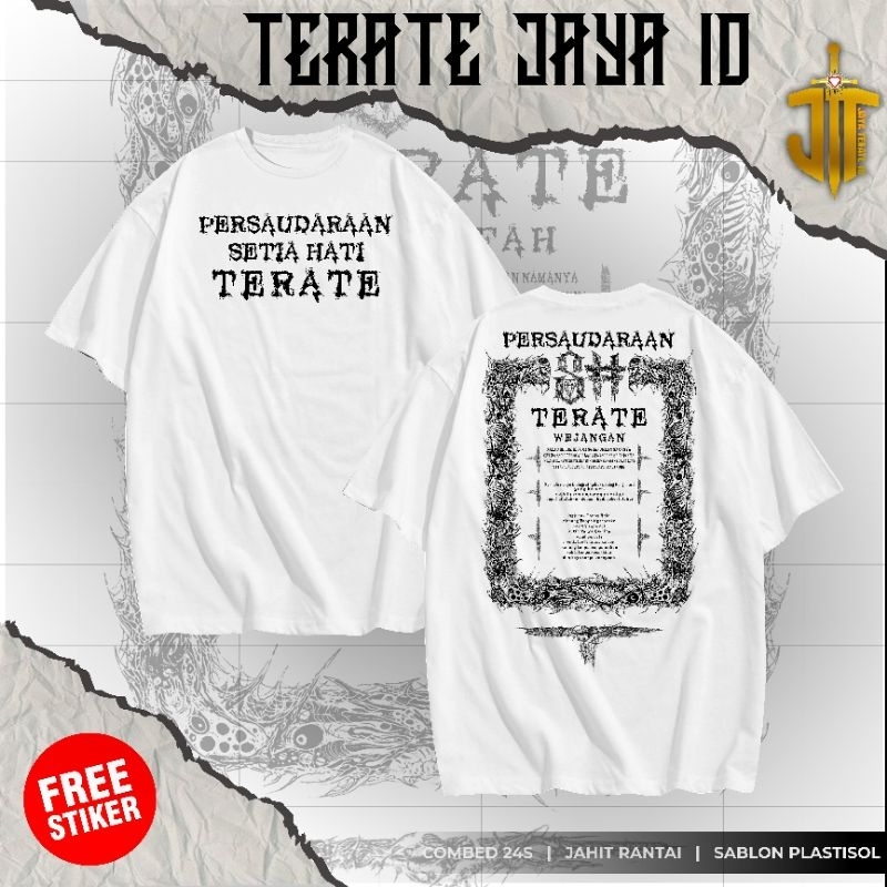 KAOS TERATE KAOS SH TERATE KAOS TERATE KAOS MURAH KAOS DISTRO