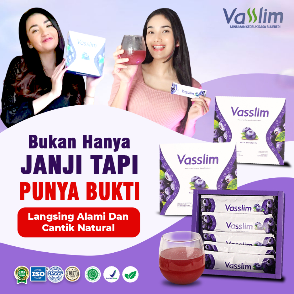 Vasslim Fiber Drink Pelangsing Badan Penurun Berat Badan Diet Ampuh Dalam 1 Minggu Cepat dan Bpom