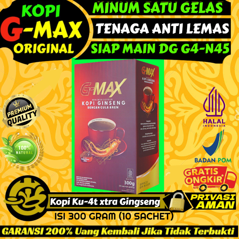 

COFFE MINUMAN KOPI GULA AREN SIAP SEDUH KOPI G-MAX GMAX KOPI GINGSENG KOPI STAMINA PRIA