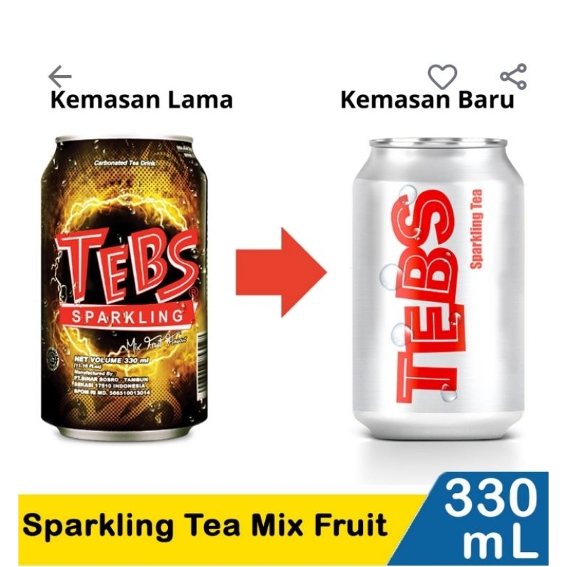 

Tebs Sparkling Mix Fruit 330mL