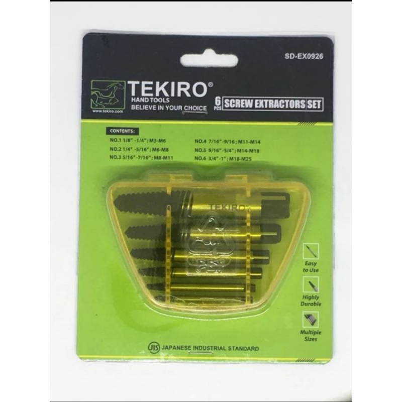 Tap balik tekiro / alat buka baud patah / handtap balik tekiro