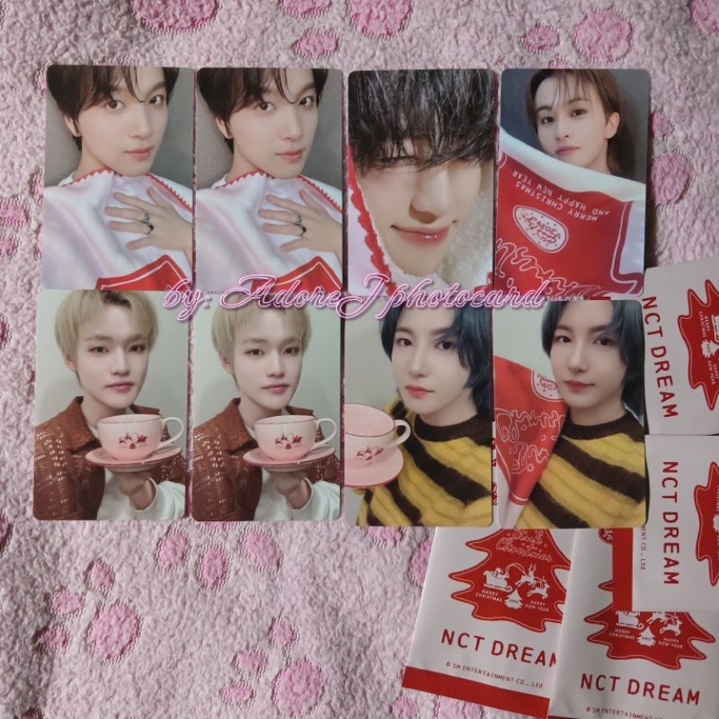 nct dream pink christmas jaemin pink chirstmas haechan pink christmas renjun chenle mark pink christ