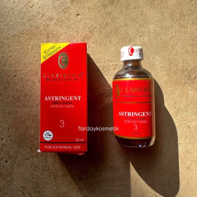 Toner Clariderm Asli Philipine