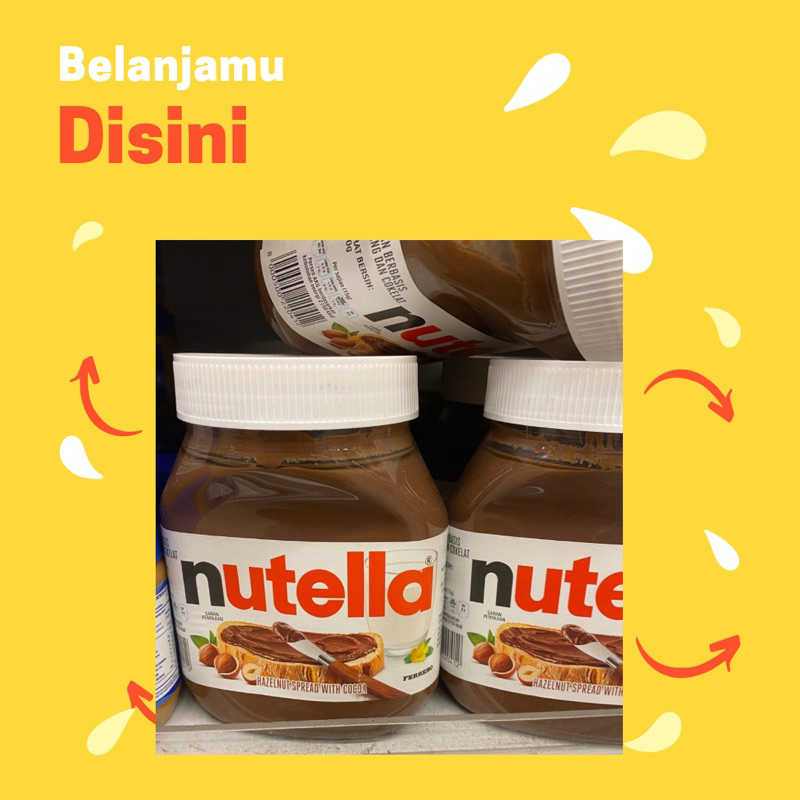 

Nutella Hazelnuts Spread with Cocoa 350 gram