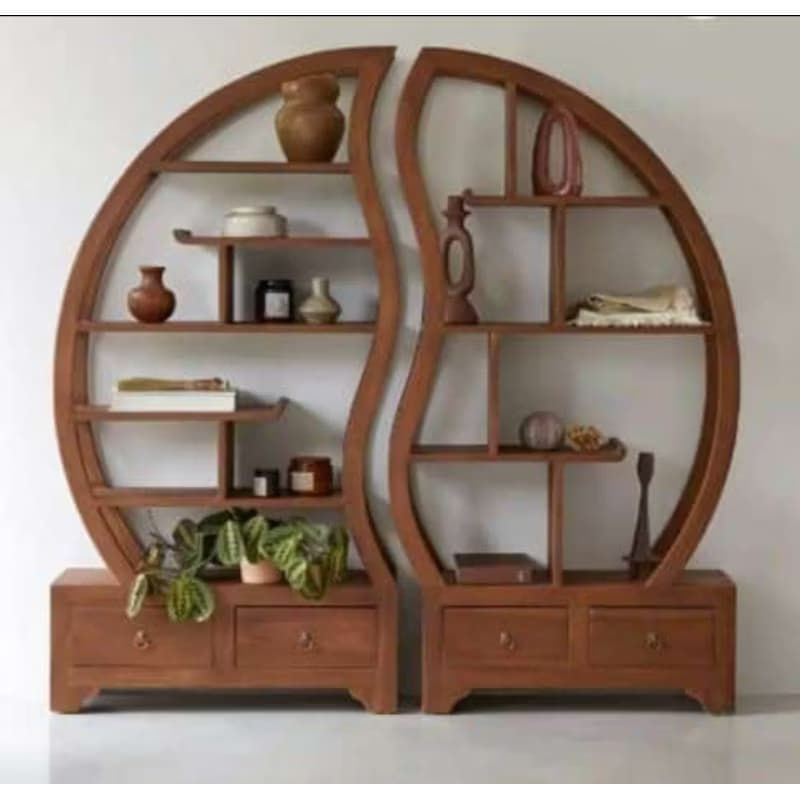 partisi ruang tamu rak hias minimalis partisi penyekat ruang minimalis