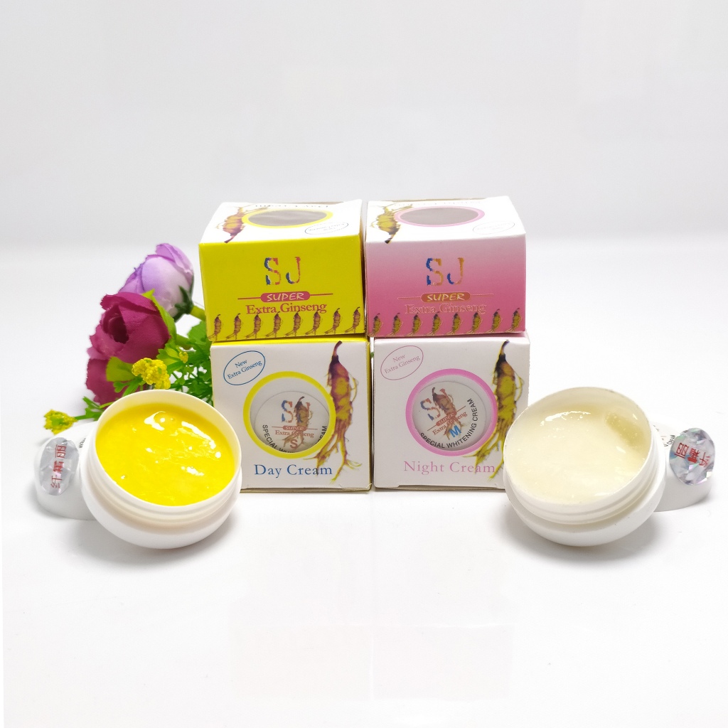 Paket Cream Siang Malam SJ Sinjung Extra Ginseng Original