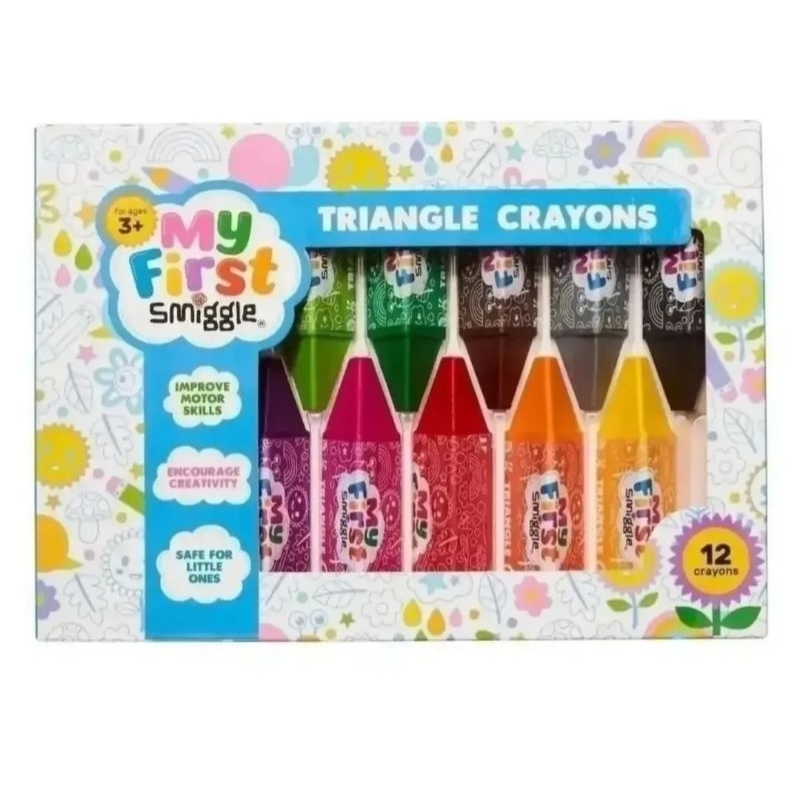 

SmiggleTriangle Crayons 12pc